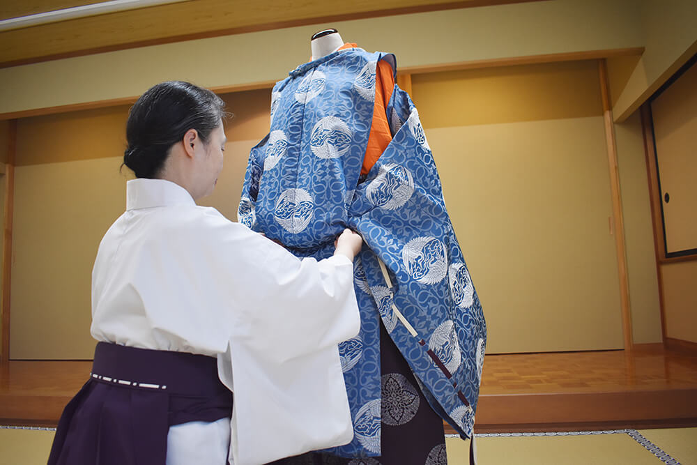 十二単・時代衣裳・衣紋道着付イメージ